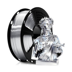 Filamento PLA Silk Geeetech – Plata (1 kg / 1.75 mm)